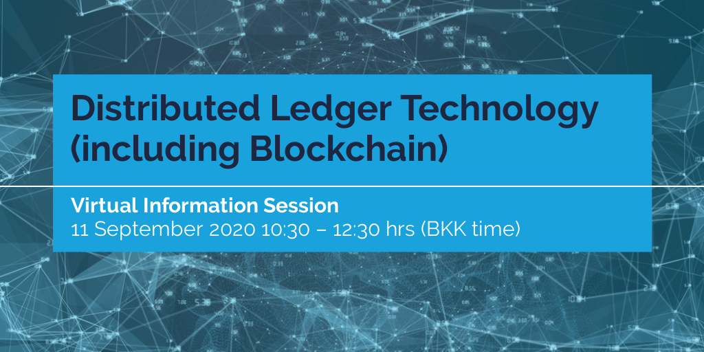 Virtual Information Session on Distributed Ledger